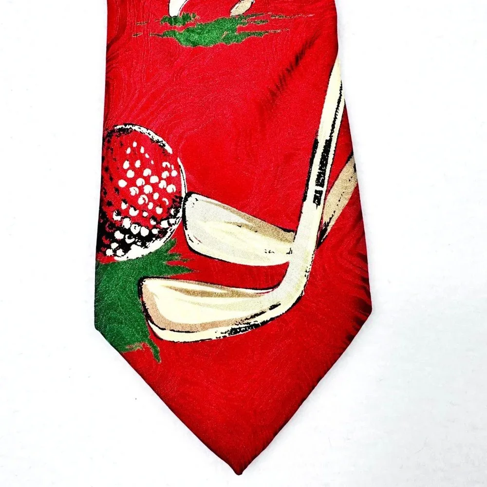 Rare Robert Talbott For Nordstrom Vintage Silk Golf Tie